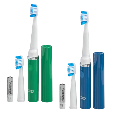 2-Pack: Pop Sonic GoSonic Toothbrushes with 4 Brush Heads