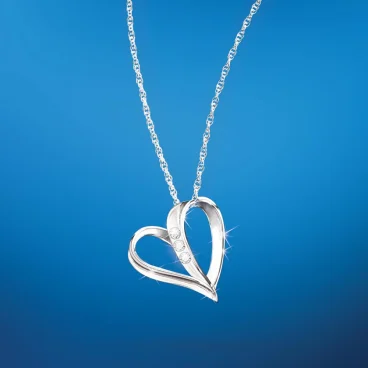 The Daughter's Engraved Diamond Pendant