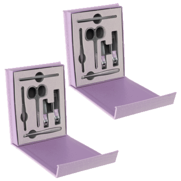 Paquete de 2: Pop Sonic Kits de Uñas de 6 Piezas