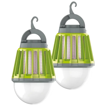 2-Pack: Centurion Brands 3-in-1 Mosquito/Insect Zapper With 3 Position Light