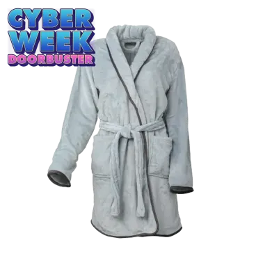 Ardour Pipe Hem Velvet Robes