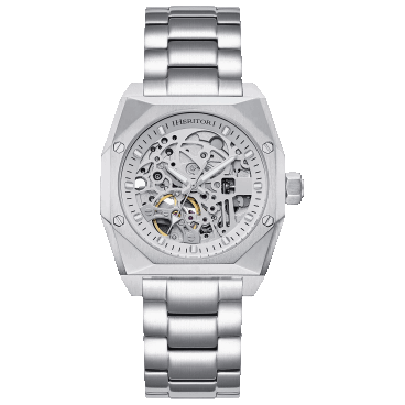 Heritor Elliott Reloj Automático con Banda de Acero Inoxidable