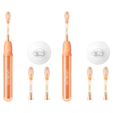 2-Pack: Oclean Ease S Electric Toothbrush Travel Set