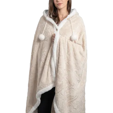 Chic Home Snuggle Hoodie Wearable Blanket
