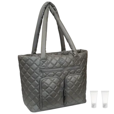Joan & David Diamond Quilted Travel Tote