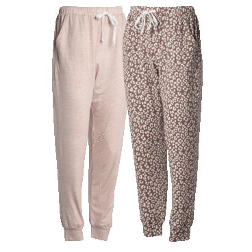 Paquete de 2: Born Printed Yummy Pantalones Jogger