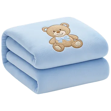 Luxury Home Baby Soft Knit Throw Blanket