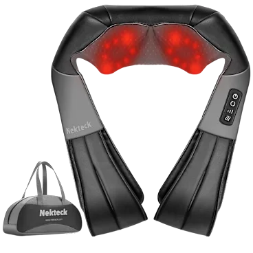 Nekteck Deluxe Shiatsu Neck and Back Massager