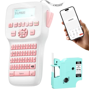 EazeID Label Maker Machine with Tape