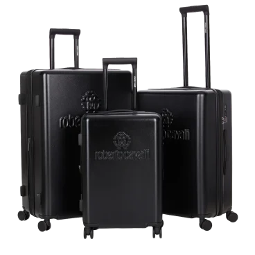 Roberto Cavalli 3-Piece Expandable Hardshell Spinner Set