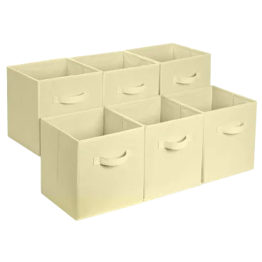 6-Pack: Cheer Collection Fabric Storage Cubes