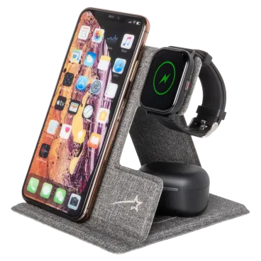LAX Gadgets MagSafe 3-in-1 Travel Charging Stand