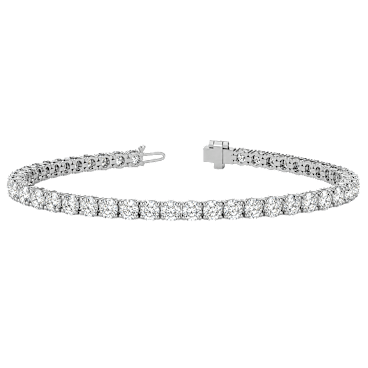 Voss+Agin 8 Carat DEW Created Sapphire Tennis Bracelet