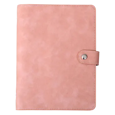Multitasky Vegan Leather Organizational Notebook A5 with Sticky Note Ruler
