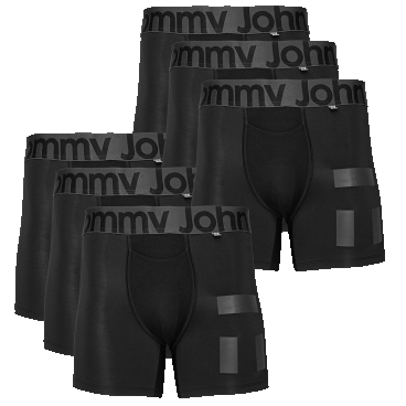 6-Pack: Tommy John 360 Sport Trunk Boxer Briefs
