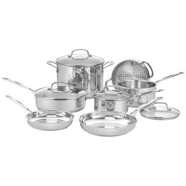 Cuisinart Chefs Classic 11Pc Stainless Steel Set