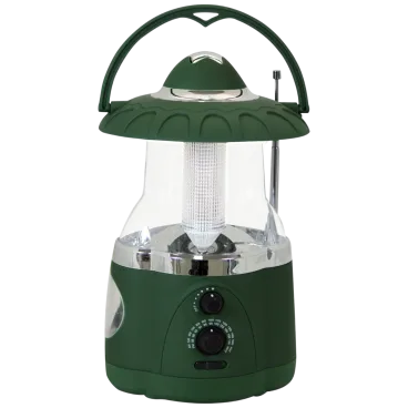 Infinite Basics North Point Lantern & Flashlight with Built-in AM/FM Radio