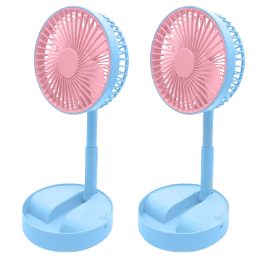 2-Pack: GabbaGoods Roundabout Breeze Rechargeable Fans