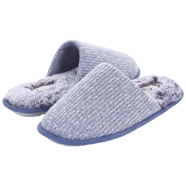 Floopi Womens Aurora Knit Scuff Slippers