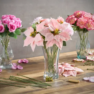 2-Pack: Craft Buddy Forever Flowerz Winter Sensation DIY Floral Bouquet Kit