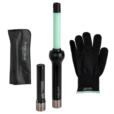 Harry Josh Pro Tools Cordless Ceramic Curling Wand with Backup Battery
