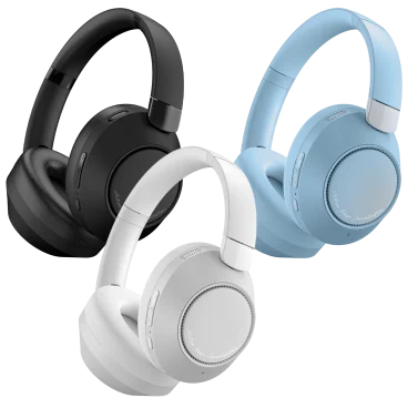 Brookstone Sonic Seclude Active Noise Cancelling Wireless Headphones