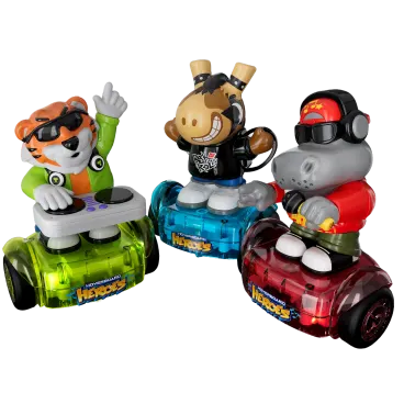 3-Pack: Odyssey Toys Hoverboard Heroes