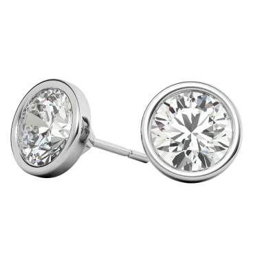 The Martini Stud Diamond Earrings