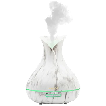 Amore Paris White Marble Ultrasonic Essential Oil Diffuser