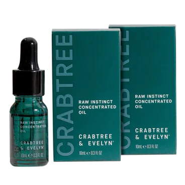 2-Pack: Crabtree & Evelyn Raw Instinct Concentrated Diffuser Oil
