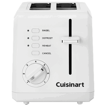 Cuisinart 2Slice Compact Toaster  Black