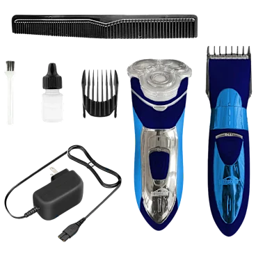 iBasics Rechargeable Clipper & Washable Electric Shaver