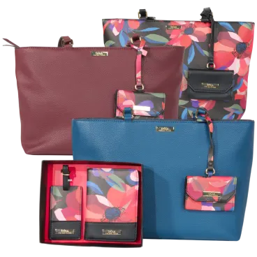 Trina Turk 4-Piece Tote Set