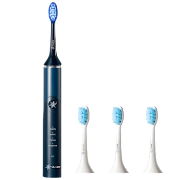SNOW LED Whitening Sonic Toothbrush with 4 Brush Heads