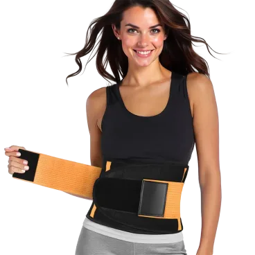Extreme Fit Breathable Back Support Pain Relief Double Compression Waist Belt