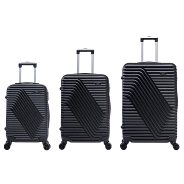 TUCCI Italy Travola 3-Piece Hardside Luggage Set