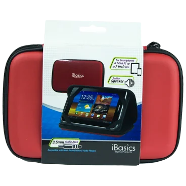 iBasics Rechargeable Battery Protective Sound-Enhancing Case for Tablets