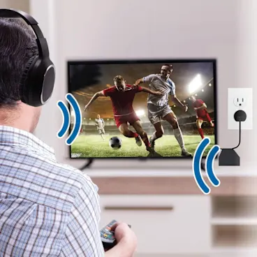 Itek HD Bluetooth Wireless TV Over Ear Headphones