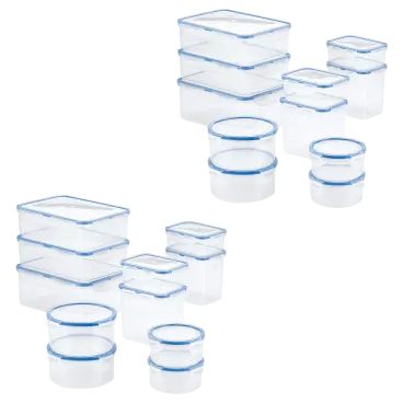 Lock n Lock Easy Essentials 44-Piece Food Storage Container Set