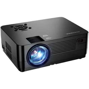 Roconia 1080P HD Proyector con WiFi y Pantalla de 100 Pulgadas