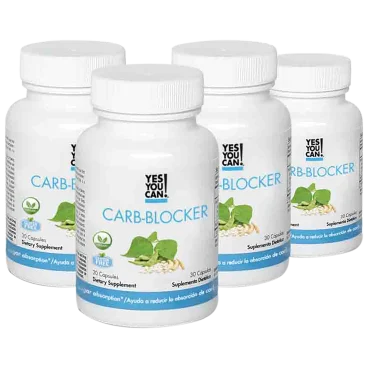 Paquete de 4: Yes You Can! Bloqueador de Carbohidratos