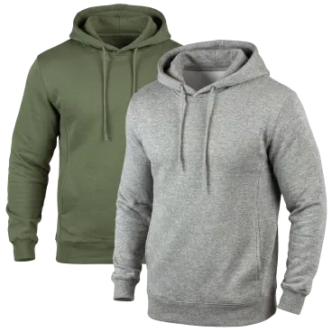 2-Pack: Threadfast Ultimate Fleece Pullover Hoodie