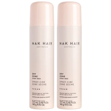 2-Pack: NAK Hair Dry Zone Matte Wax