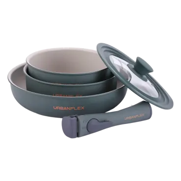 Urban Flex The Smart 11-In-1 Space-Saving Cookware Set