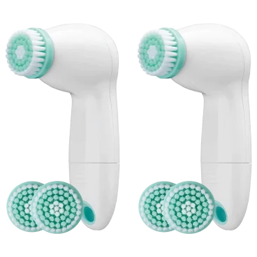 2-Pack: Conair True Glow Battery-Operated Facial Brush