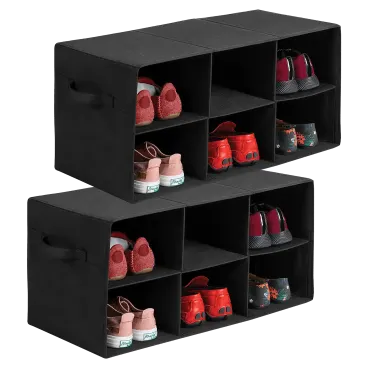2-Pack: Zober Shoe Organizers