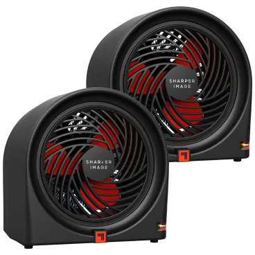 2-Pack: Sharper Image by Vornado RADIUS 5H Personal Heater