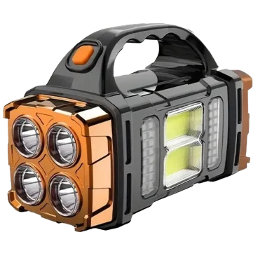 Hakol Solar & USB Rechargeable LED Lantern Flashlight with 4 Modes