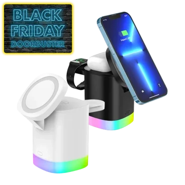 LAX Gadgets MagSafe Compatible 3-in-1 Charging Stand