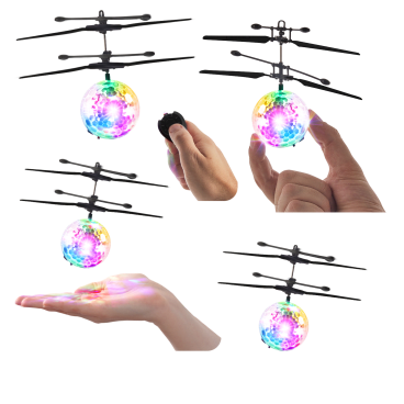 4-Pack: Force1 Orbiter Flying Orb Hand-Operated Drones